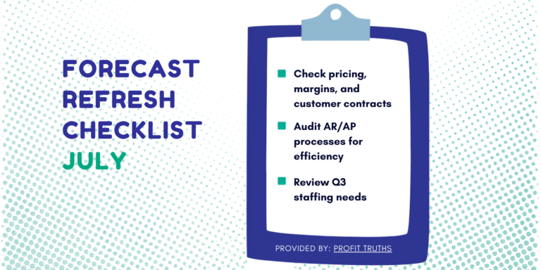 July Financial Checklist